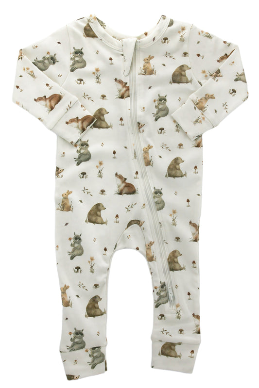 Organic Cotton One-Piece Romper - Blankee Baby
