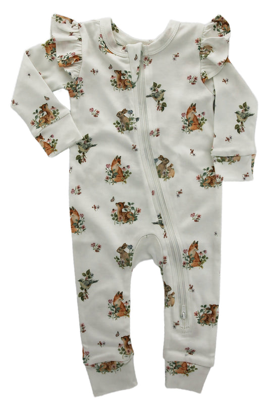 Organic Cotton One-Piece Romper - Blankee Baby