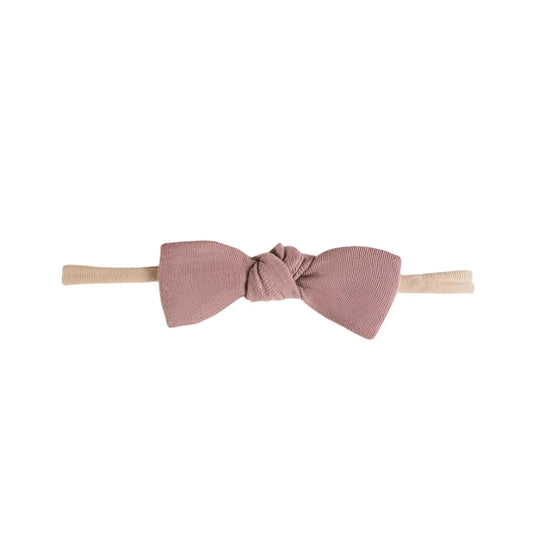 Organic Cotton Baby Bow Headband - Blankee Baby