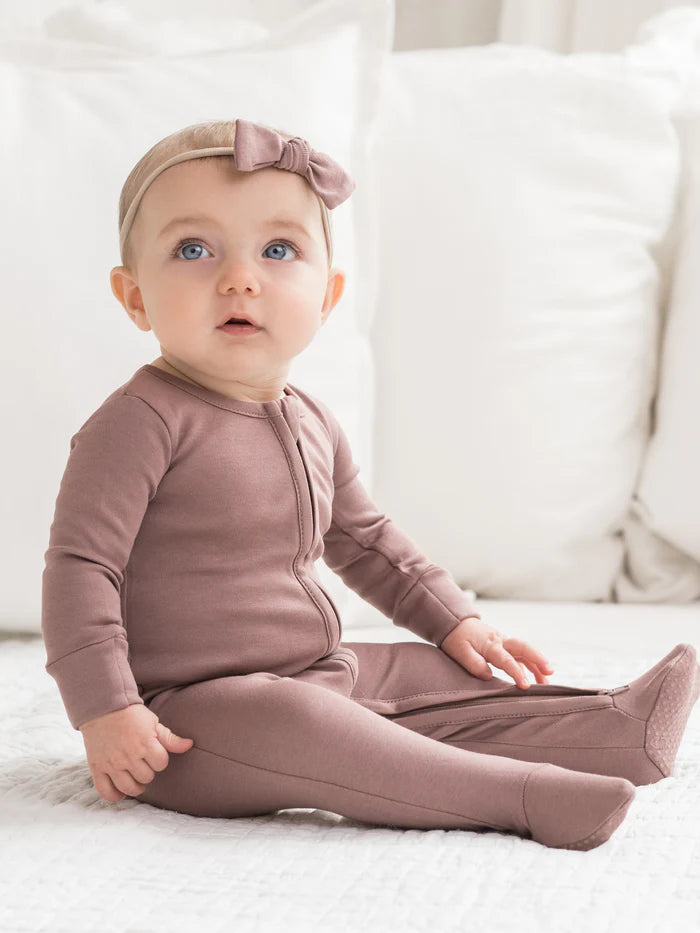 Organic Cotton Zip Front Pajamas - Blankee Baby