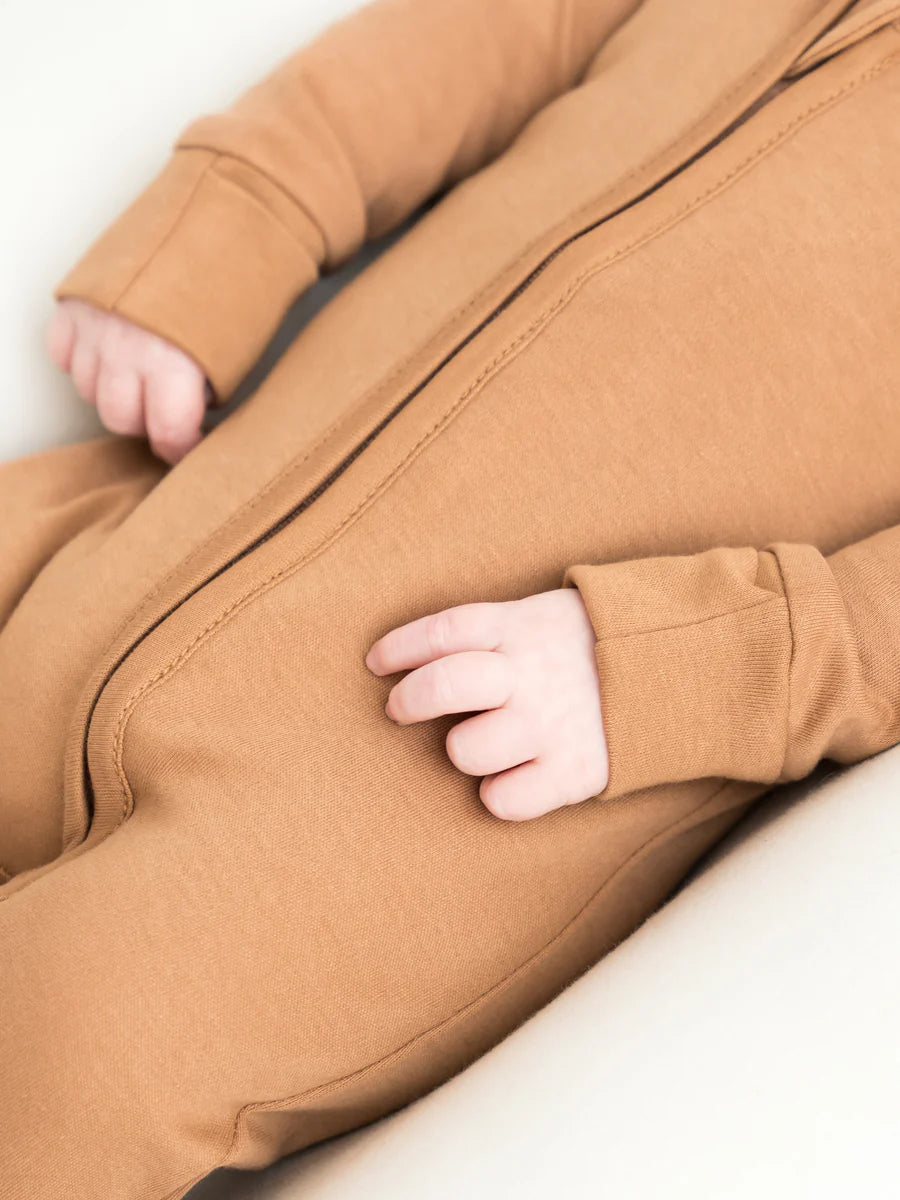 Organic Cotton Zip Front Pajamas - Blankee Baby