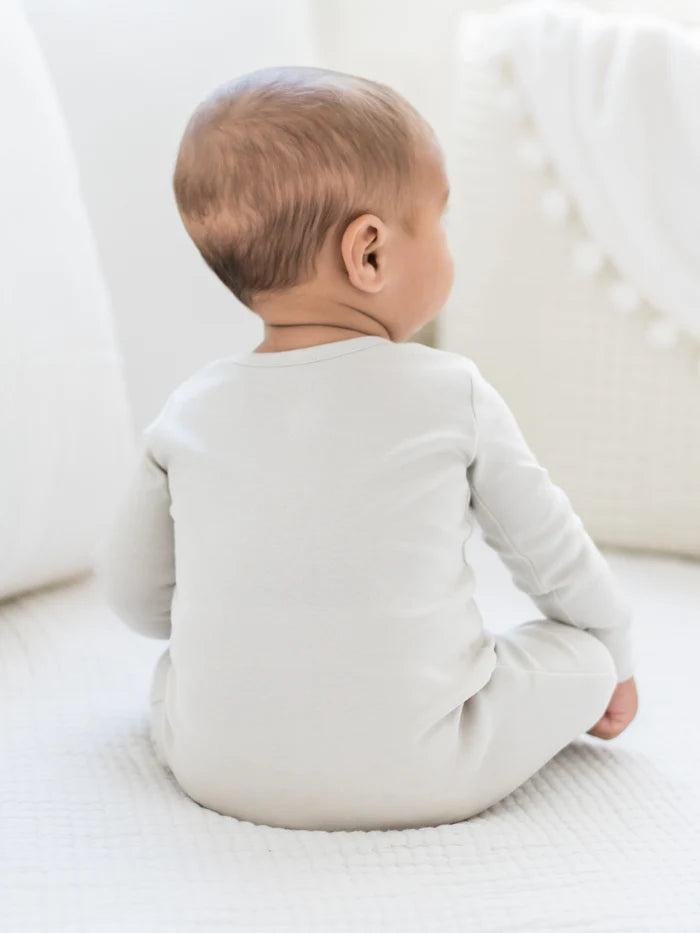 Organic Cotton Zip Front Pajamas - Blankee Baby
