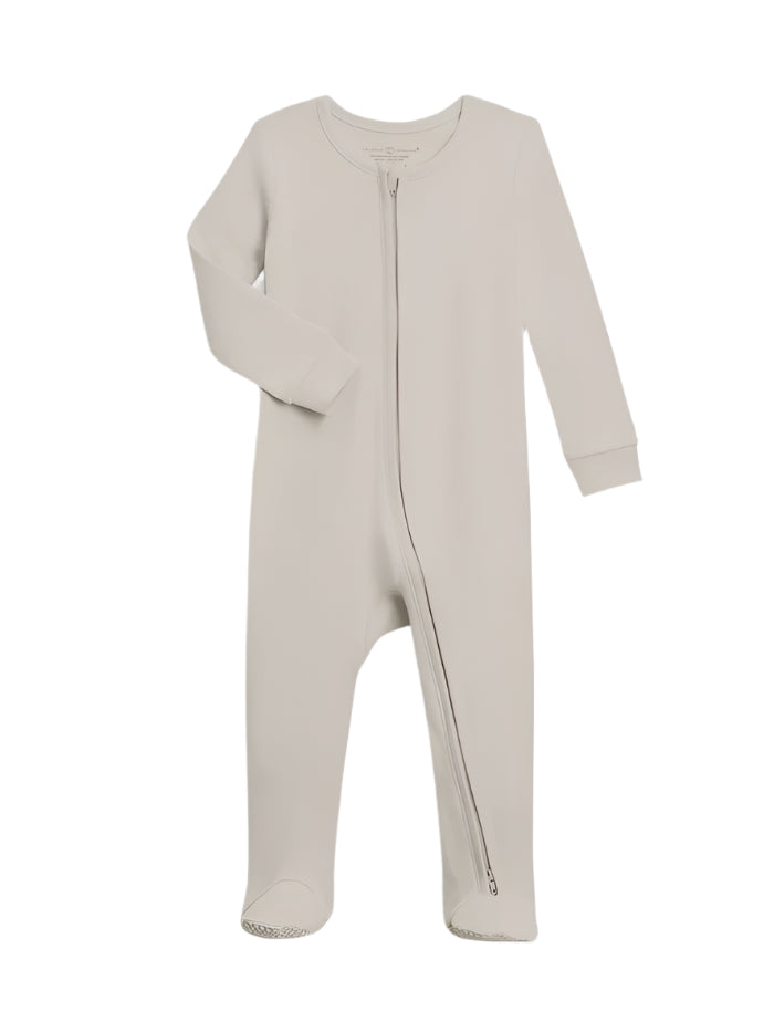 Organic Cotton Zip Front Pajamas - Blankee Baby