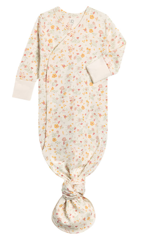 Organic Cotton Kimono Infant Gown - Blankee Baby