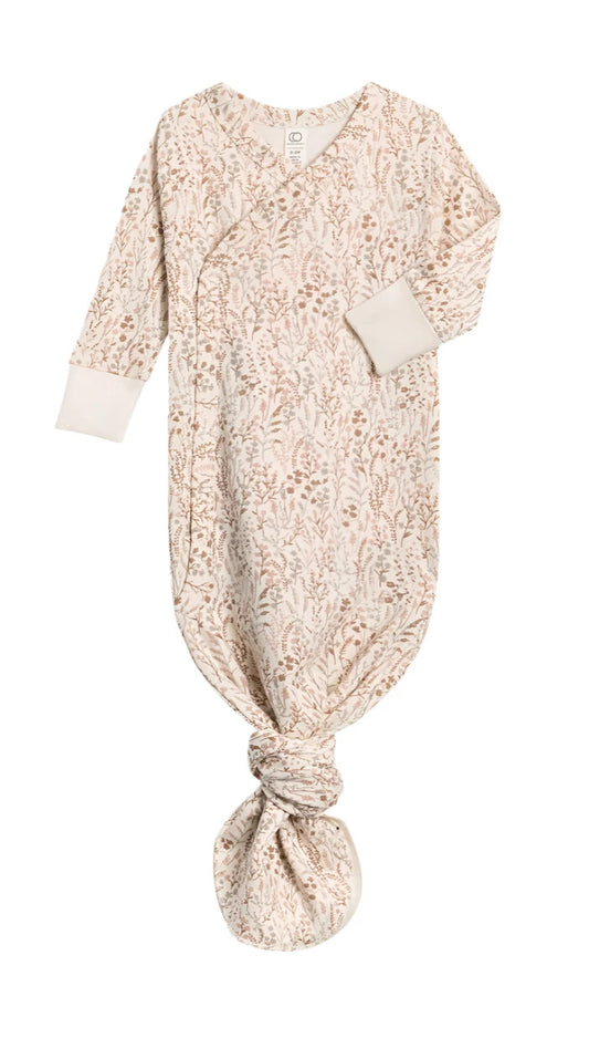 Organic Cotton Kimono Infant Gown - Blankee Baby