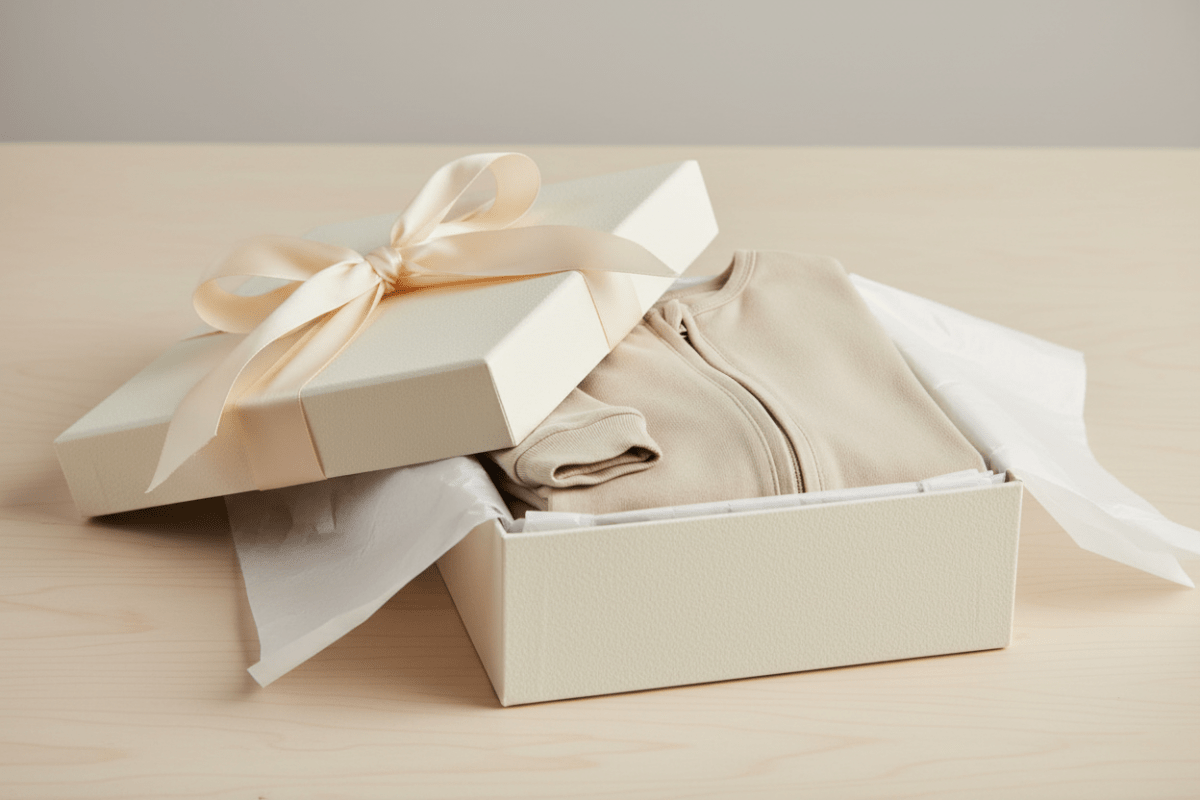 Organic Cotton Footie Pajama - Clay Beige | Blankee Baby