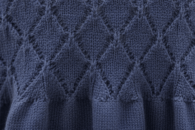 Organic Cotton Milan Pointelle Knit Dress - Blankee Baby