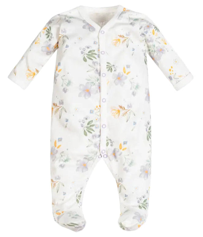 Organic Cotton Snap Front Pajamas