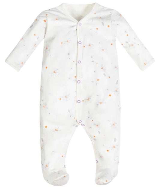Organic Cotton Snap Front Pajamas - Blankee Baby