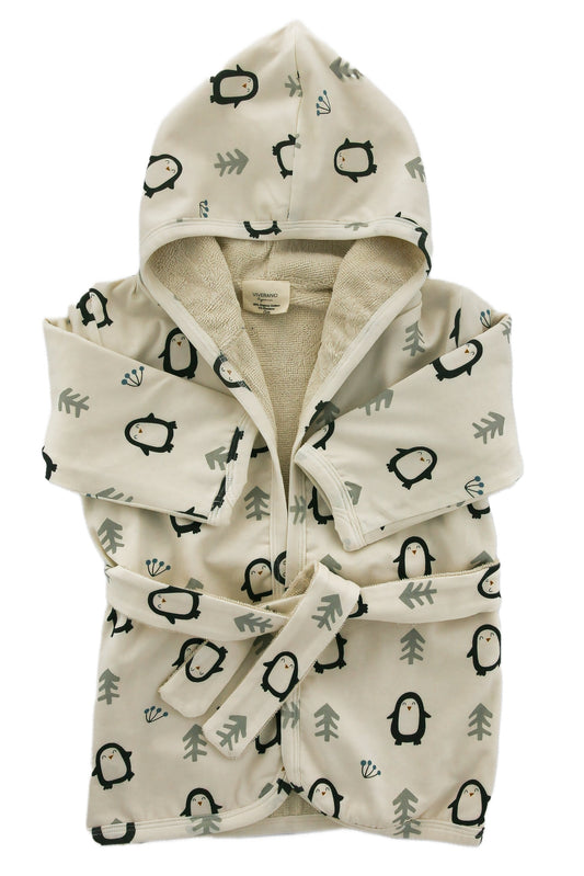Organic Cotton Hooded Bath Robe - Blankee Baby