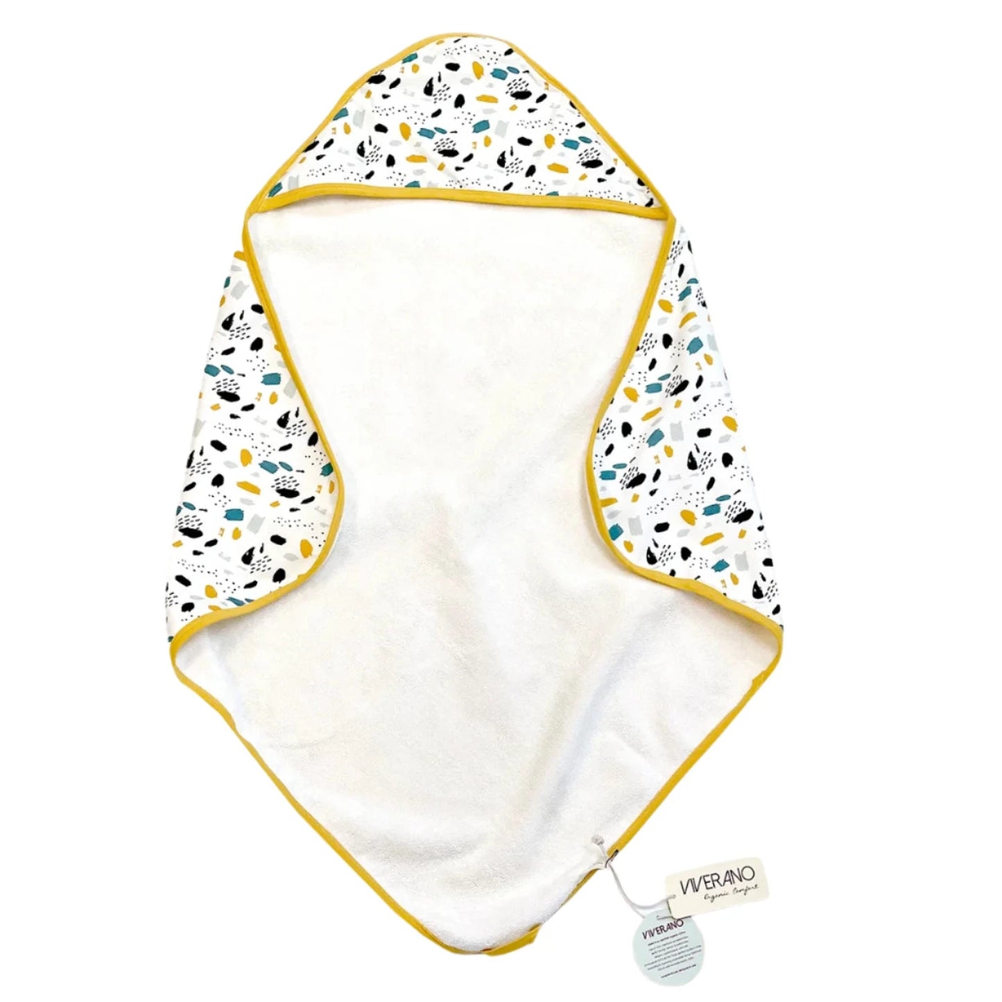 Organic Cotton Hooded Bath Towel - Blankee Baby