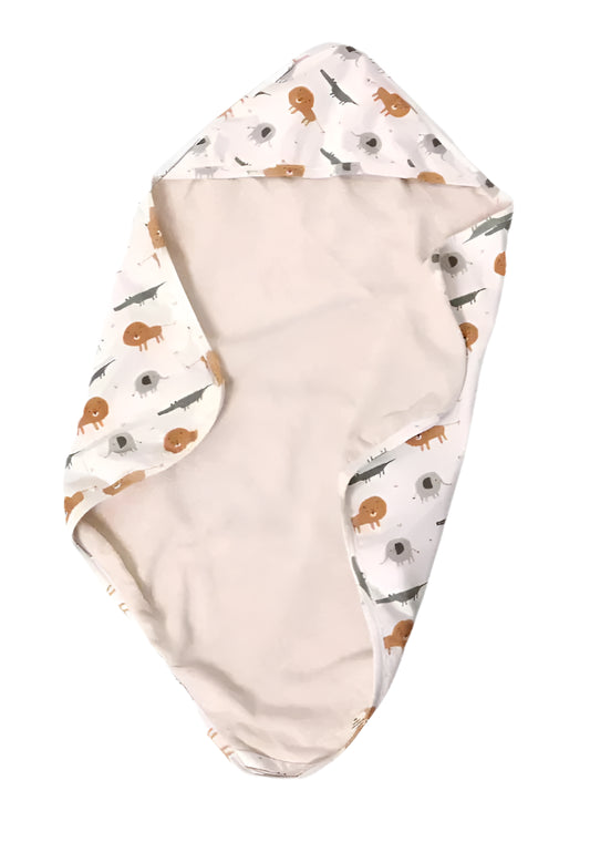 Organic Cotton Hooded Bath Towel - Blankee Baby