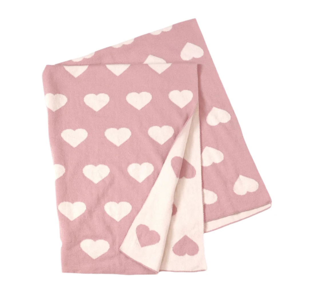 Organic Cotton Hearts Baby Blanket
✦ 100% Organic Cotton
✦ 30"x42"
✦ Machine washable
✦ Imported
✦ Fast Shipping & Free Returns