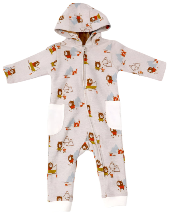 Organic Cotton One-Piece Romper - Blankee Baby