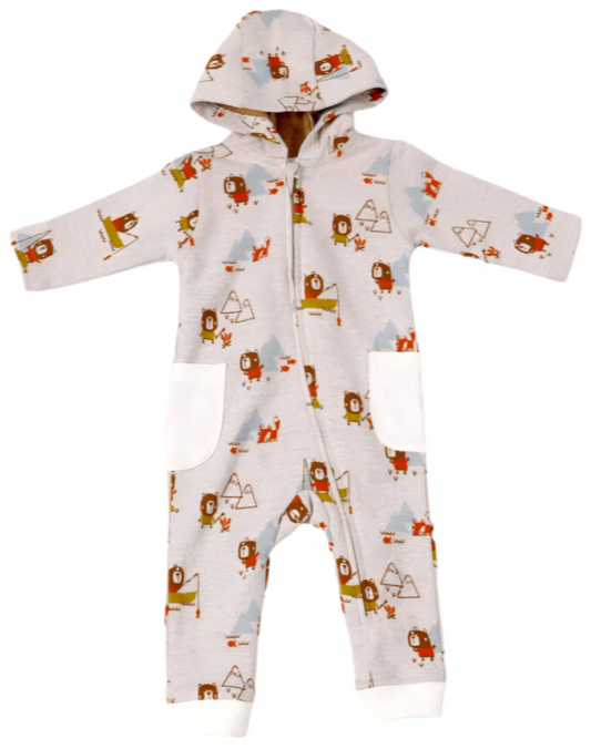 Organic Cotton One-Piece Romper - Blankee Baby