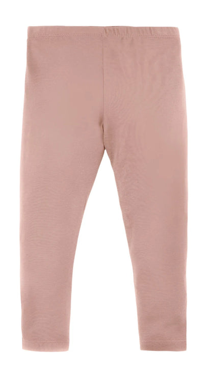 Organic Cotton Baby Legging - Blush Pink - Blankee Baby