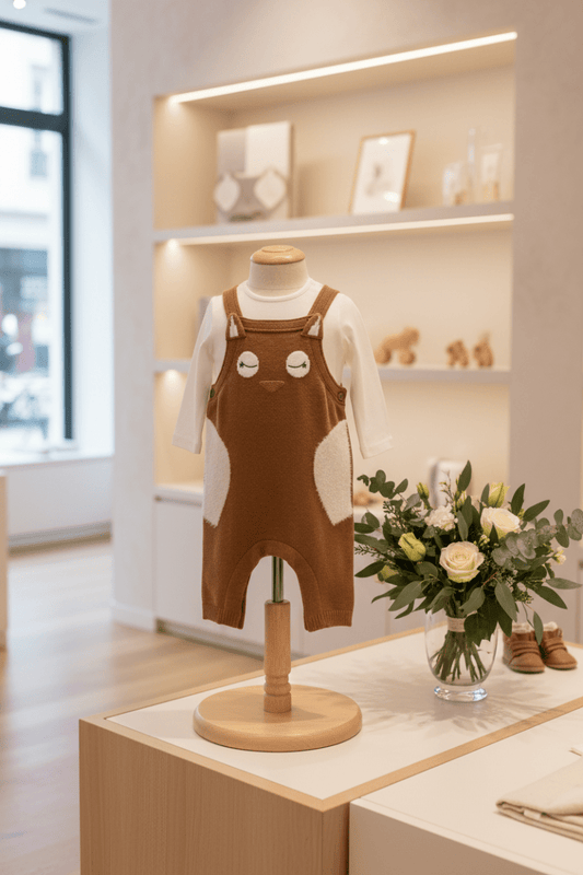 Organic Cotton 2 - piece Overall Set - Blankee Baby