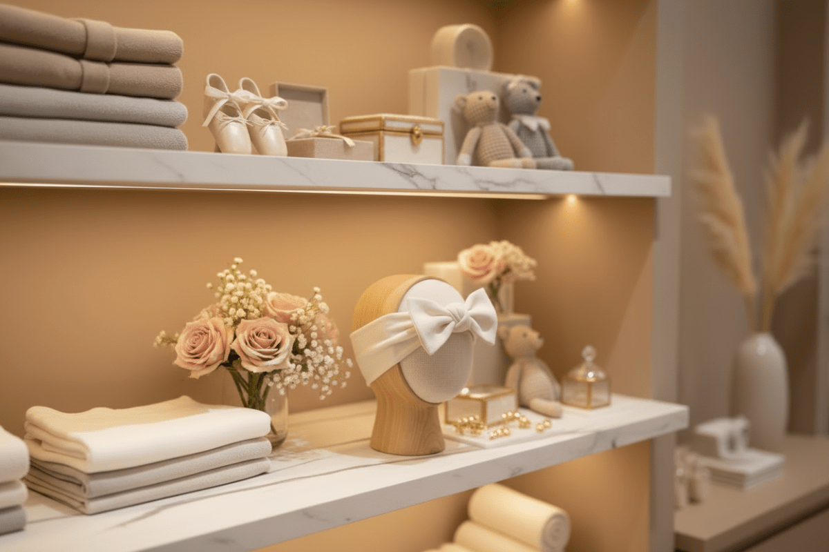 Organic Cotton Baby Bow Headband - Blankee Baby