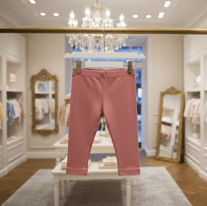 Organic Cotton Baby Legging - Berry | Blankee Baby