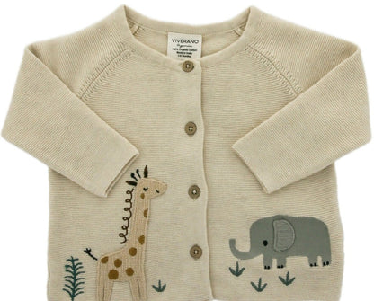 Organic Cotton Cardigan Sweater - Blankee Baby