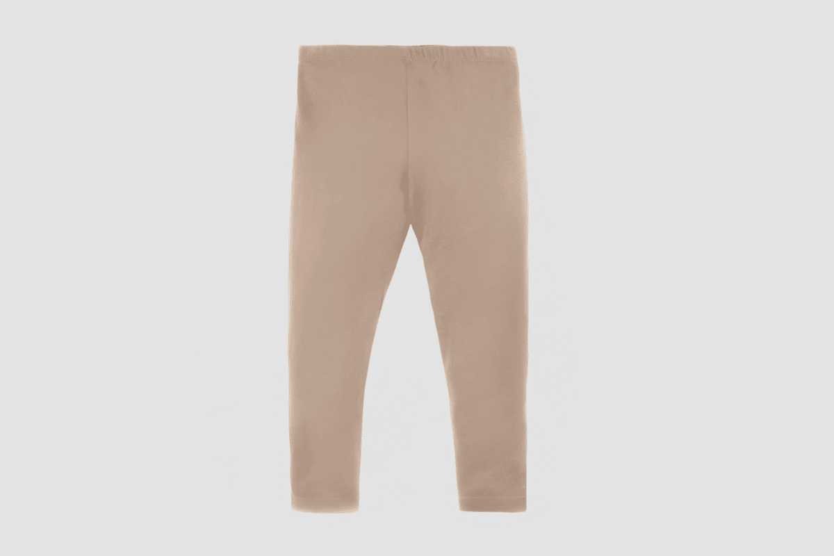 Organic Cotton Classic Baby Legging - Clay Beige | Blankee Baby
