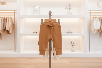 Organic Cotton Classic Cruz Jogger Pant - Ginger | Colored Organics | Pants