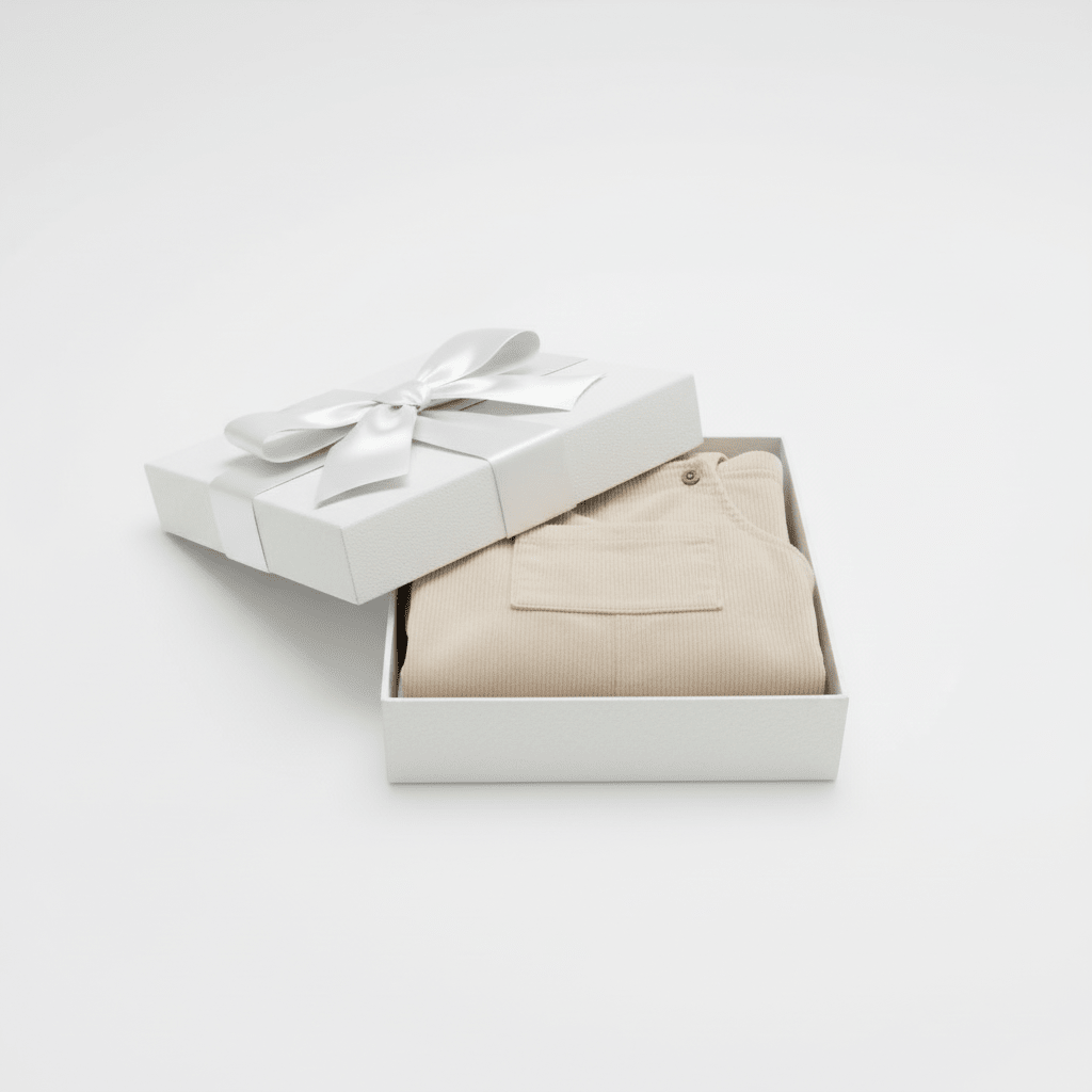 Organic Cotton Corduroy Overall - Cream | Annie & Charles | Rompers & Sets