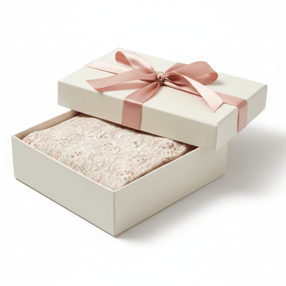 Organic Cotton Floral Bodysuit - Mauve | Blankee Baby