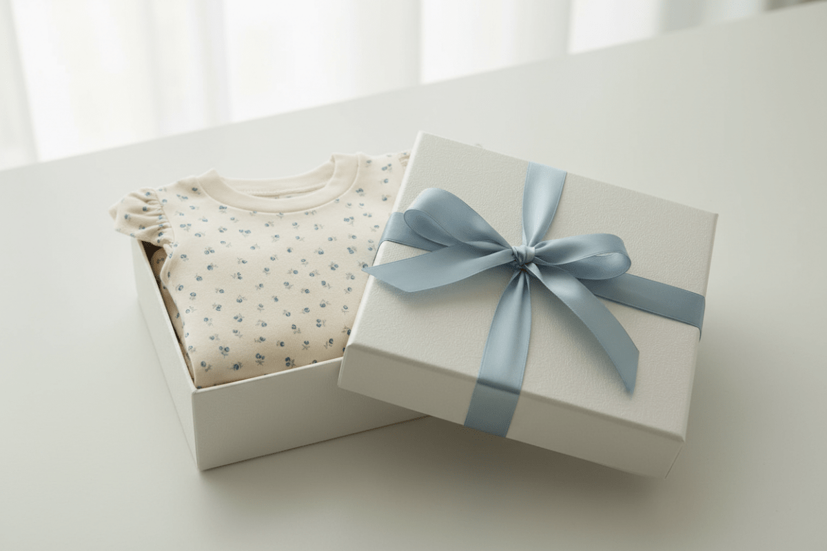 Organic Cotton Minnie Floral Bodysuit - Natural White | Colored Organics | Tops