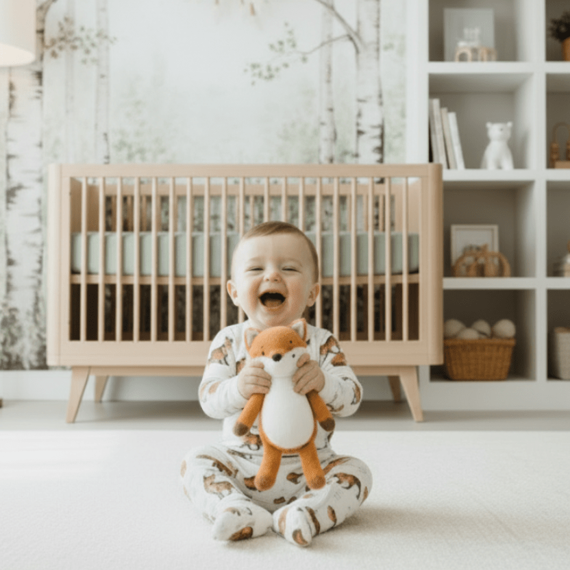 Organic Cotton Footie Pajama - Dexter the Fox | Catherine Rayner | Sleepwear