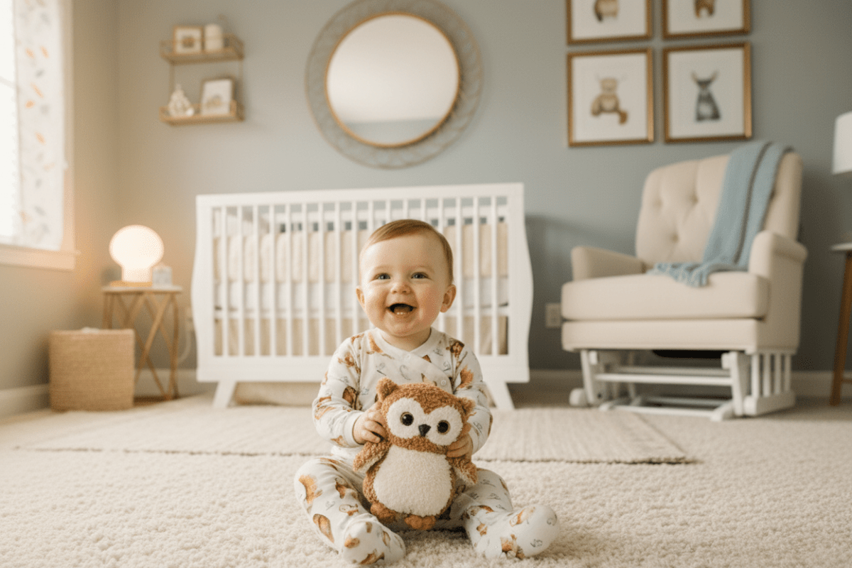 Organic Cotton Footie Pajama - Olive the Owl | Catherine Rayner | Sleepwear