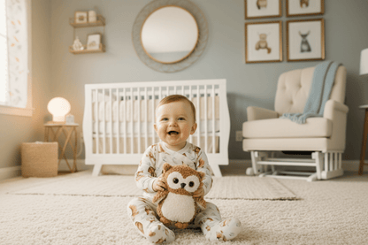 Organic Cotton Footie Pajama - Olive the Owl | Catherine Rayner | Sleepwear