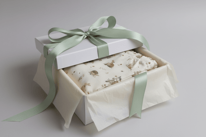 Organic Cotton Forest Friends Pant - White - Blankee Baby