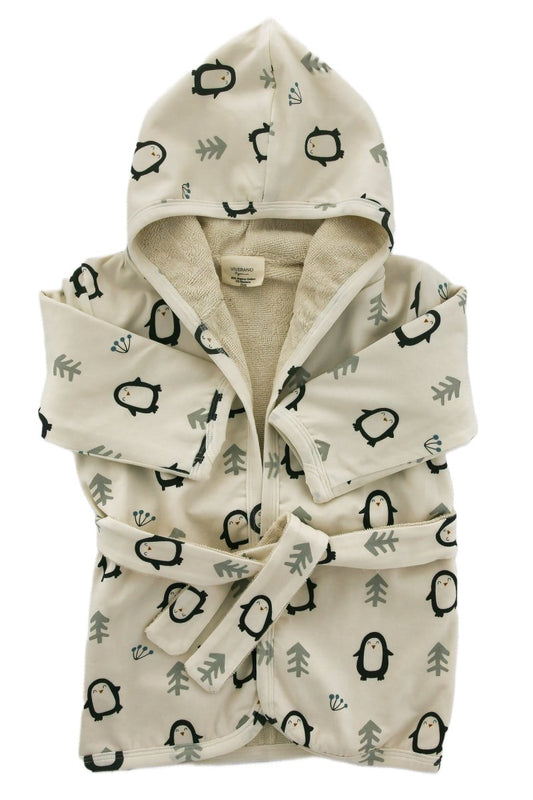Organic Cotton Hooded Bath Robe - Blankee Baby