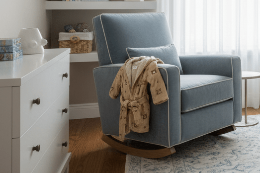 Organic Cotton Hooded Bath Robe - Teddy Bear - Blankee Baby