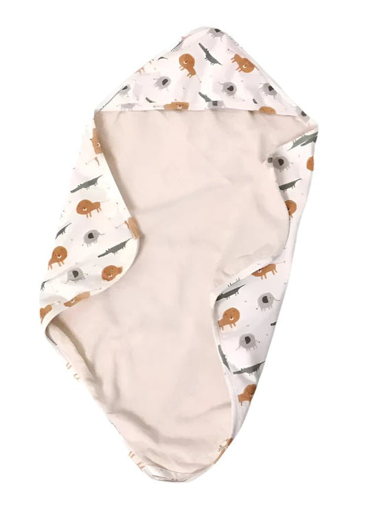 Organic Cotton Hooded Bath Towel - Blankee Baby