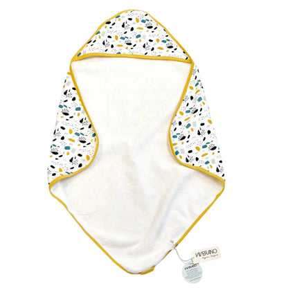 Organic Cotton Hooded Bath Towel - Blankee Baby