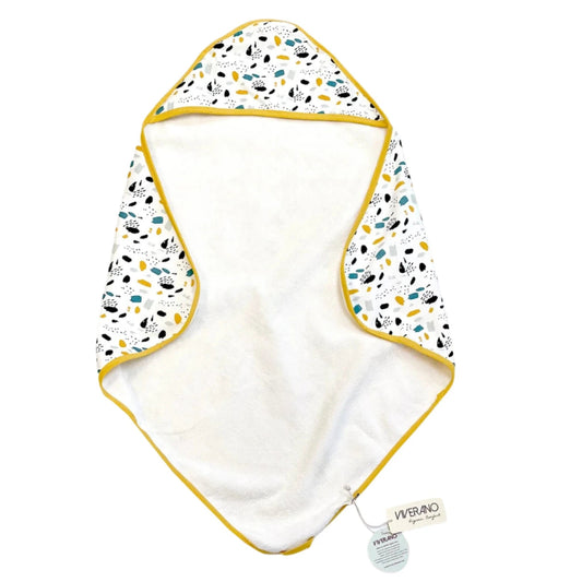 Organic Cotton Hooded Bath Towel - Blankee Baby