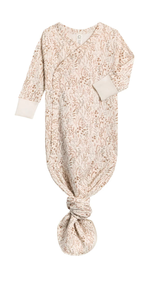 Organic Cotton Kimono Infant Gown - Blankee Baby