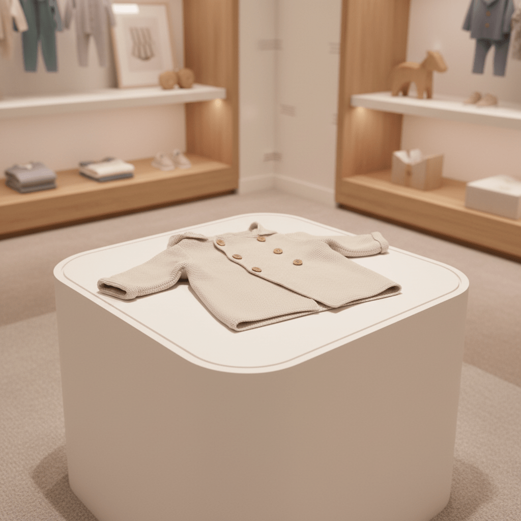 Organic Cotton Knit Baby Jacket - Blankee Baby