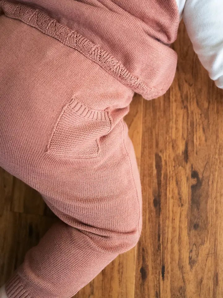 Organic Cotton Knit Pant - Blankee Baby