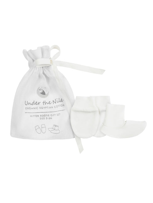 Organic Cotton Newborn Mitten Set - Blankee Baby