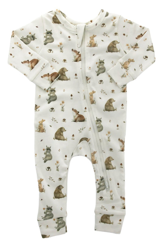 Organic Cotton One - Piece Romper - Blankee Baby