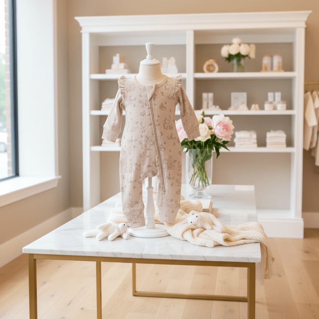 Organic Cotton One - Piece Romper - Blankee Baby