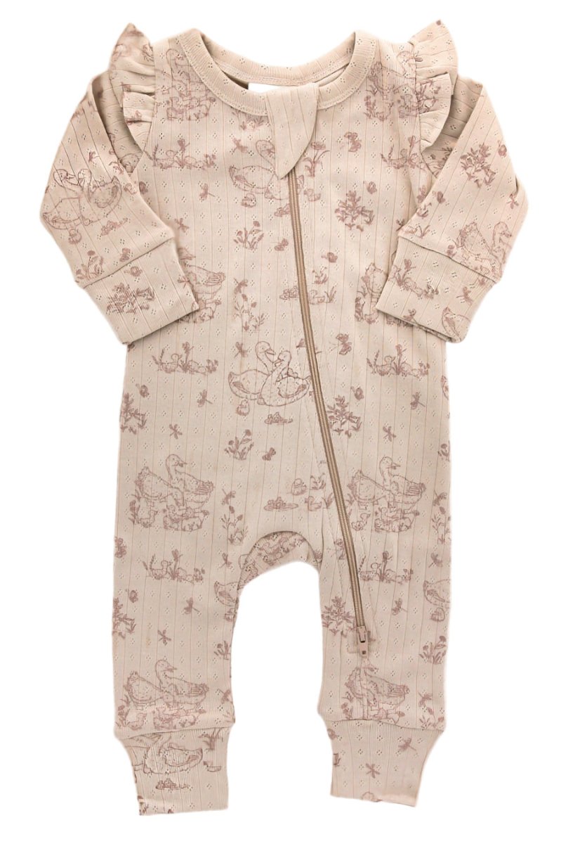 Organic Cotton One - Piece Romper - Blankee Baby