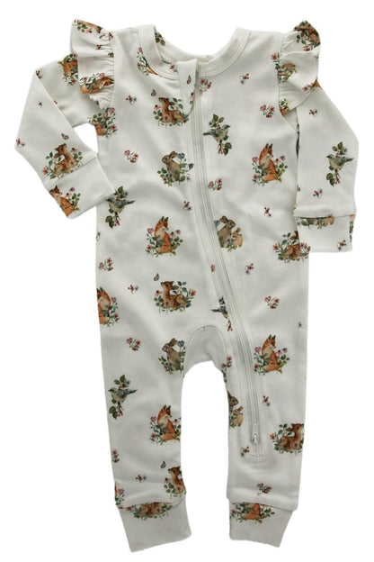 Organic Cotton One - Piece Romper - Blankee Baby