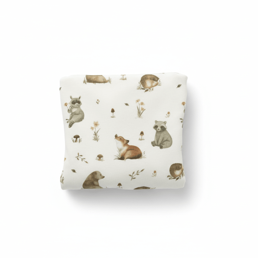 Organic Cotton One - Piece Romper - Forest Friends - Blankee Baby