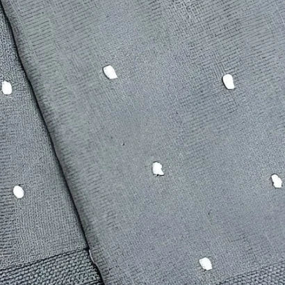 Organic Cotton Bobble Knit Receiving Blanket - Gray - Viverano Organics
