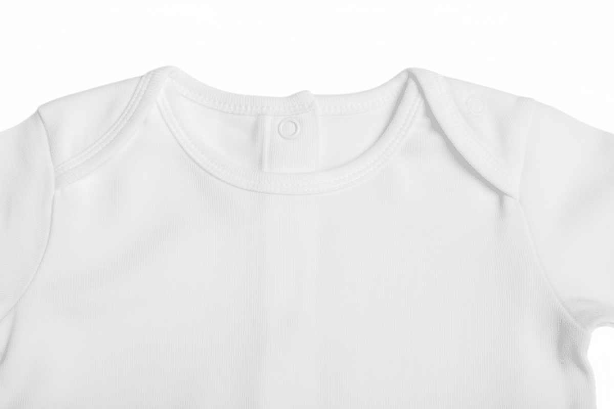 Organic Cotton Short Sleeve Bodysuit - White - Blankee Baby