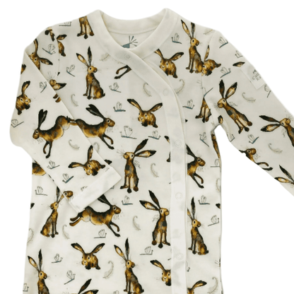 Organic Cotton Snap Front Pajamas - Blankee Baby